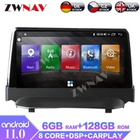 android 11 6g128g ips touch screen for ford fiesta 2008 2016 car multimedia player headunit auto radio stereocar gps navigation