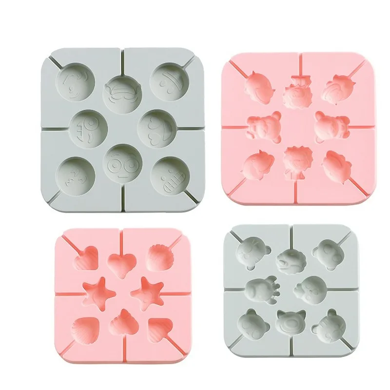 Творческий мультфильм звездное небо раковина Лев Бегемот силиконовые формы для