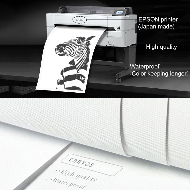 Скандинавский абстрактный плакат с лисой Современная Настенная живопись на