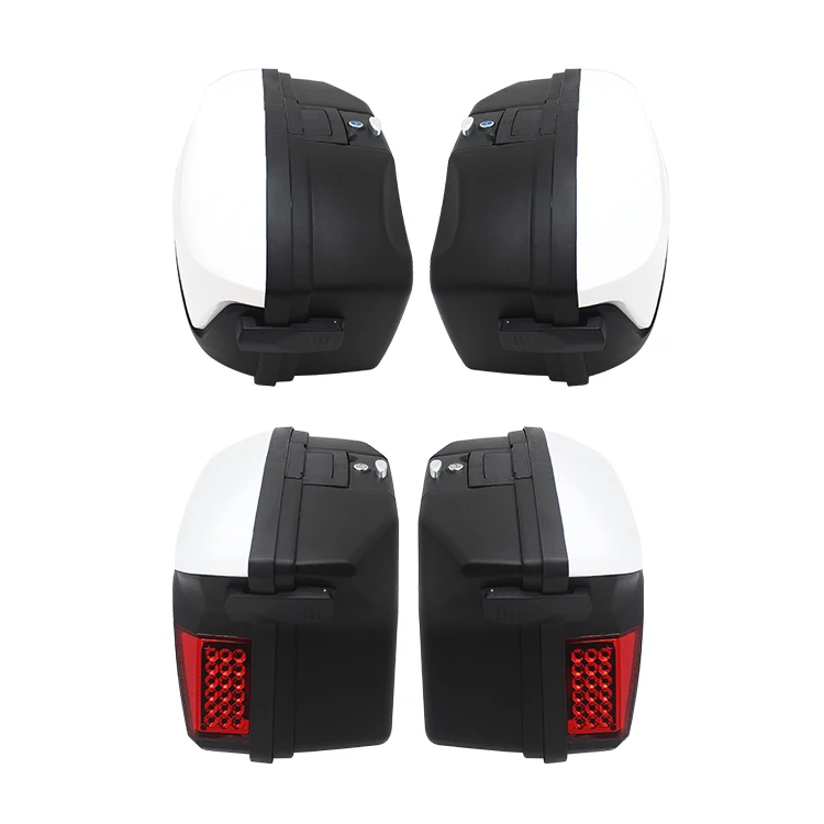 

Racepro Universal Motorcycle Side Box Luggage Tank Tail Tool Bag Hard Case Saddle Bags 35L Motorcycle Trunk Luggage Storage