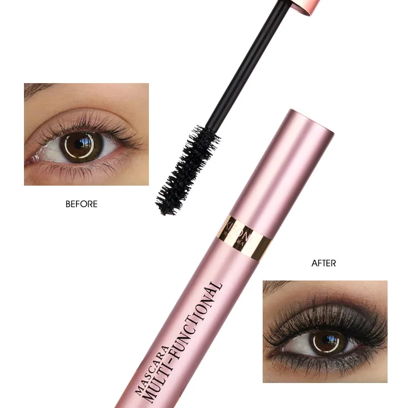 

makeup 4D Silk Fiber Lash Mascara Waterproof Rimel Mascara Eyelash Extension Black Thick Lengthening Eye Lashes Cosmetics