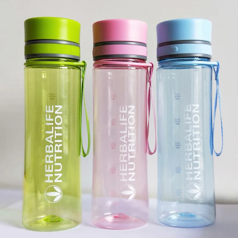 

New Arrival Wholesale Price 660ml 4 Candy Color Herbalife Nutrition Direct Drink Sports Hiking Fitness Gym Water bottle