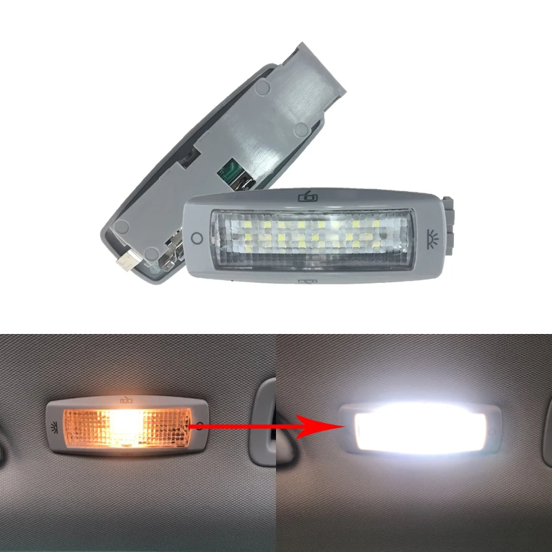 

Led Rear Reading Map Dome Light Ceiling Lamp 3B0947291 B For VW Golf Passat Beetle Tiguan Caddy For Skoda Fabia Superb Seat Leon
