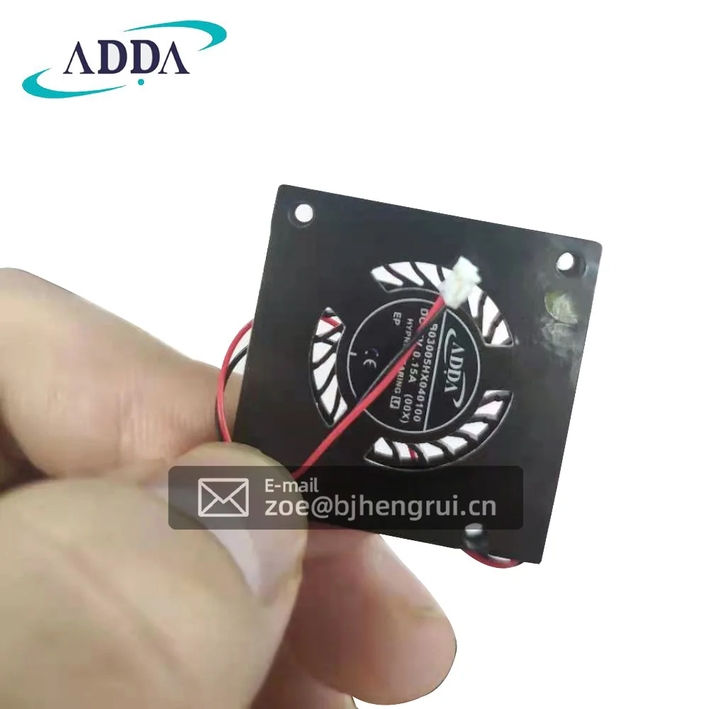 

ADDA AB3005HX040100 DC 5V 0.15A Mini Hypro Bearing Compact Cooling Fan