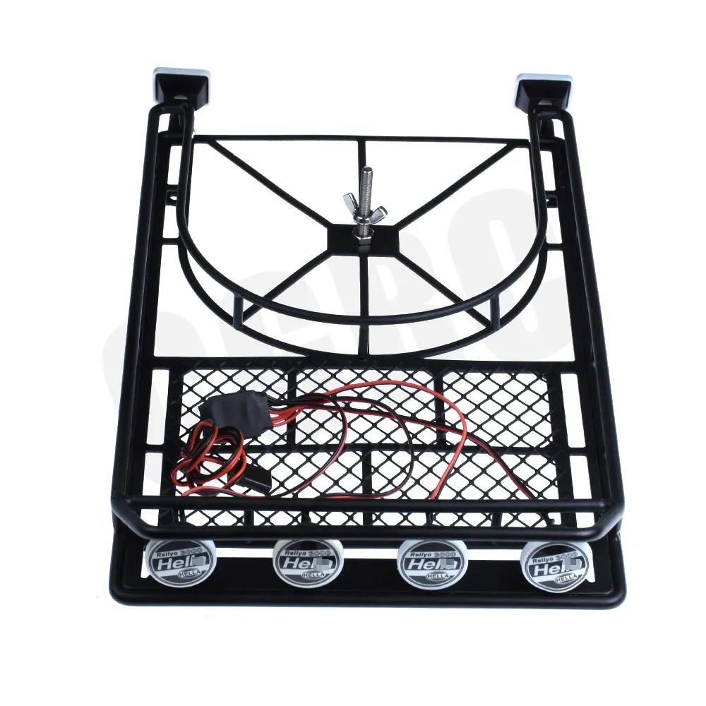 Металлический Багажник на крыше светодиодный светильник запасная консоль с