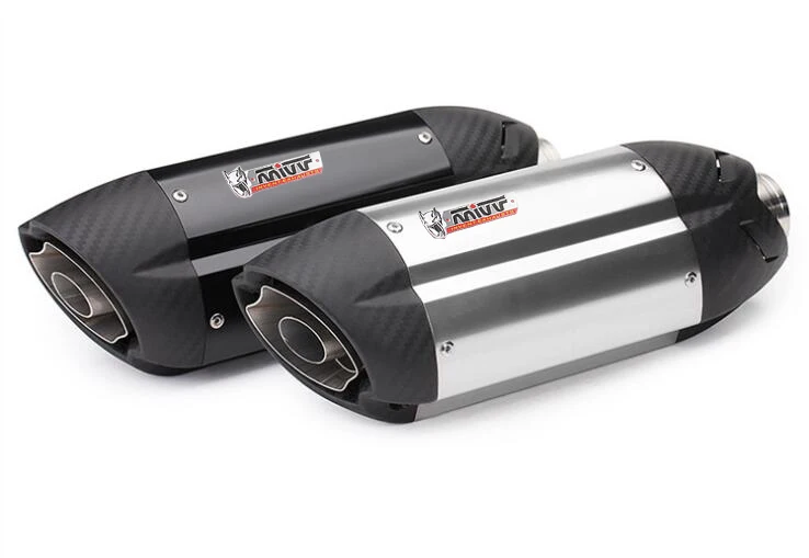 Универсальная Модифицированная выхлопная труба мотоцикла MIVV глушитель 51 мм с дБ