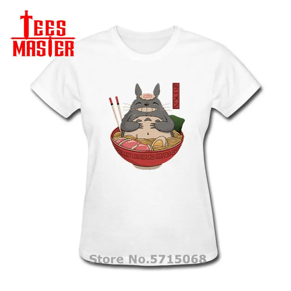Короткая футболка с героями из японского аниме Стиль ramen lover Аниме Манга 80s еда