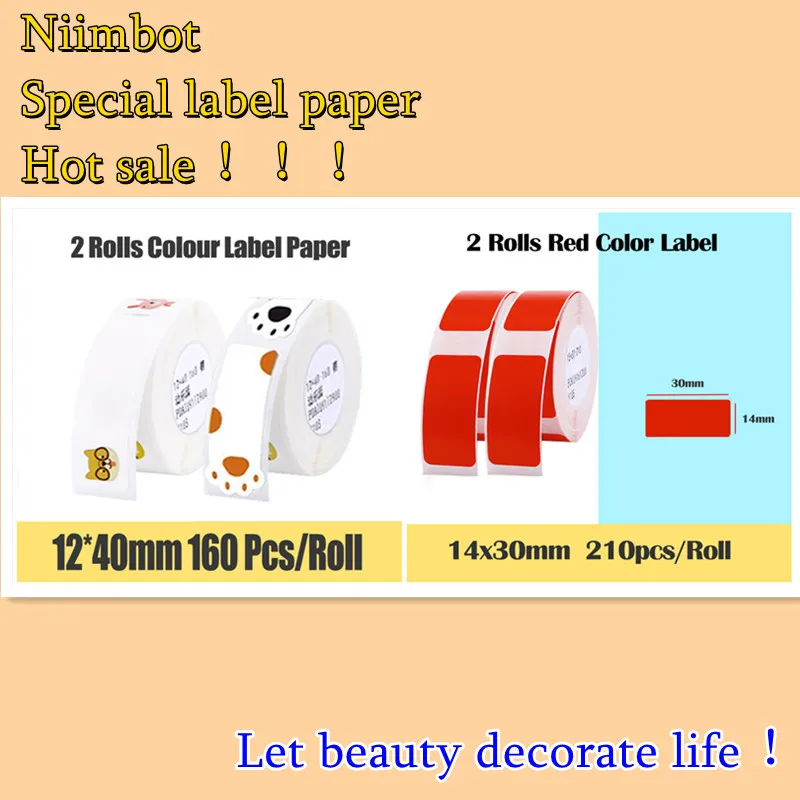 

Niimbot Portable Mini Bluetooth Label Printer Pocket Wireless Thermal Label Printer inkless For Mobile Phone Android iOS D11