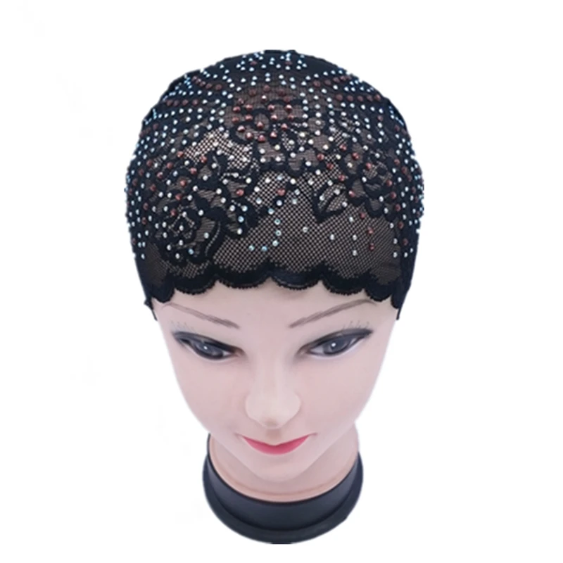 Мусульманская тонкая шляпа Женская сетчатая марлевая Baotu горячая кружевная