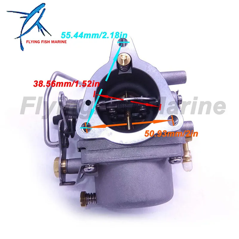 Лодочный мотор 13200-964J0-000 карбюратор в сборе для Suzuki DT30 E13 E40 40hp 2-х тактный подвесной мотор
