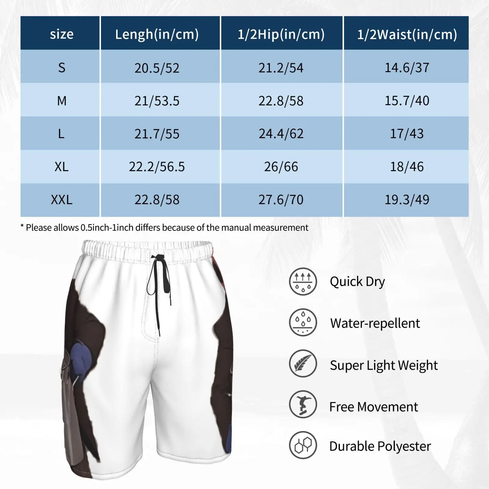 Пляжные шорты с надписью Babish: известный Чили офис США цифровое изображение