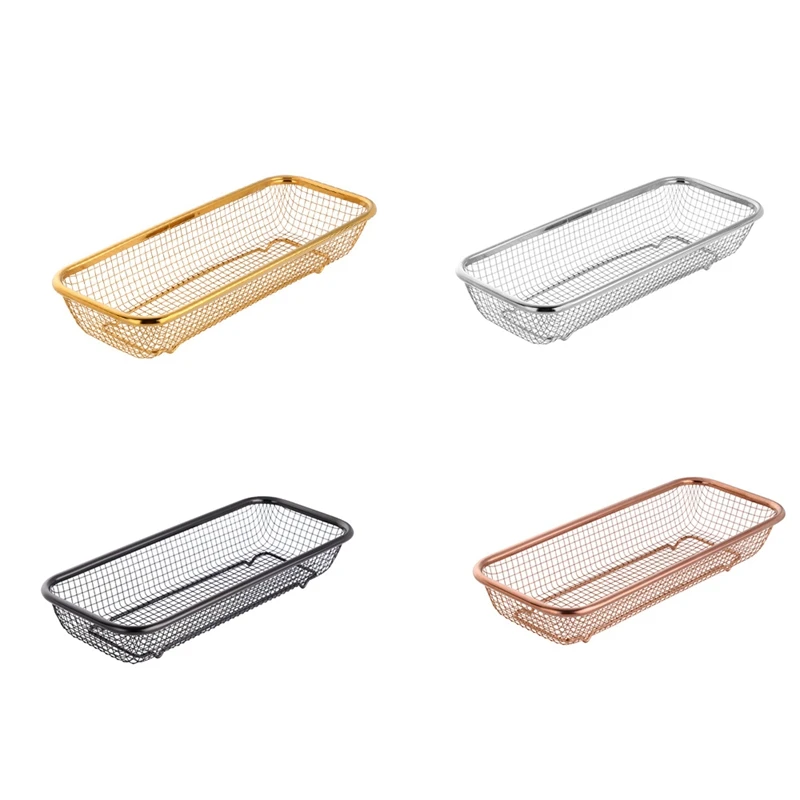 

Practical Kitchen Cutlery Drain Organizer Stainless Steel Household Chopsticks Spoon Fork Storage Basket Washing Drying