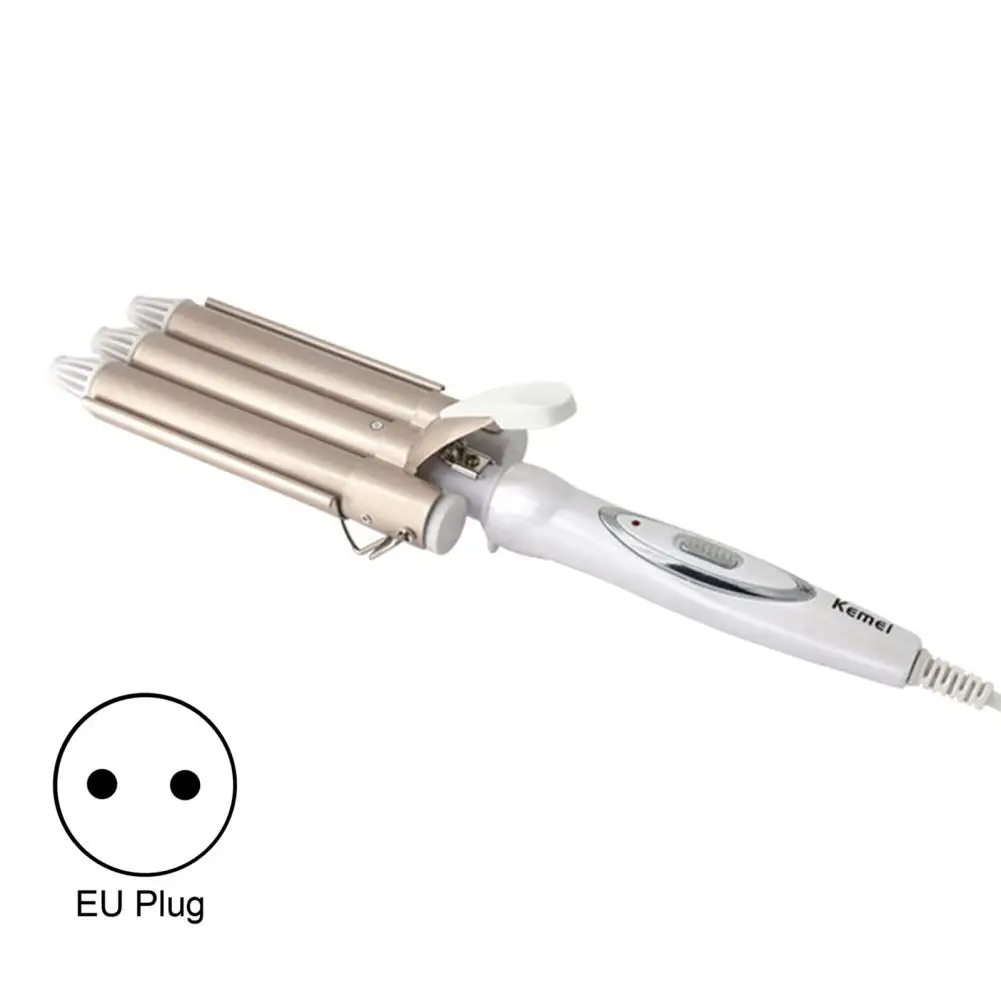 Женские щипцы для завивки волос с тремя трубками износостойкие профессиональные