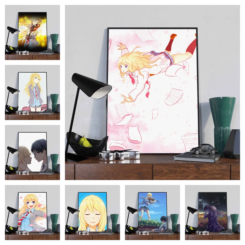 

DIY наклейки, картины, алмазная настенная живопись, японская анимация 5D, полностью круглая дрель, домашний декор, вышивка крестиком, вышивка б...