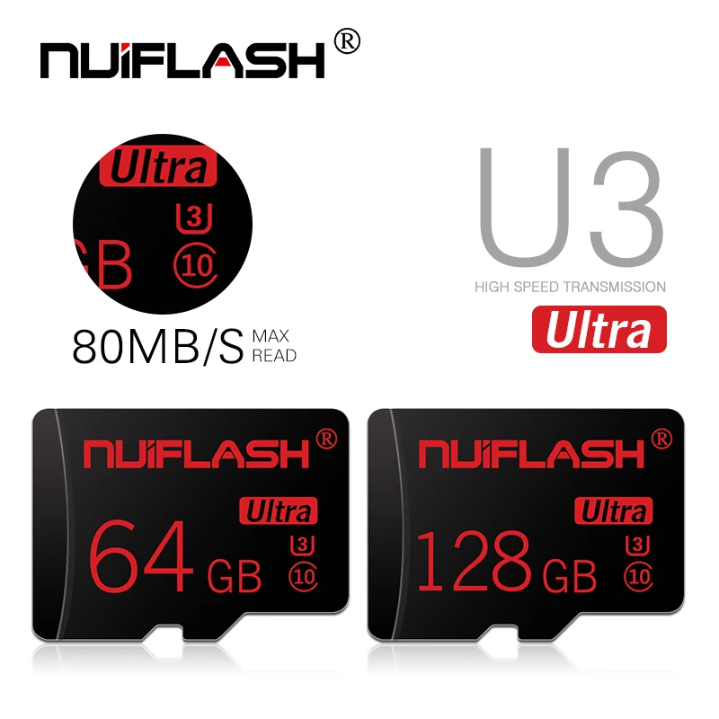 Карта памяти Micro sd карта класса 10 256 ГБ 128 64 32 16 8 флеш-накопитель для Мобильный