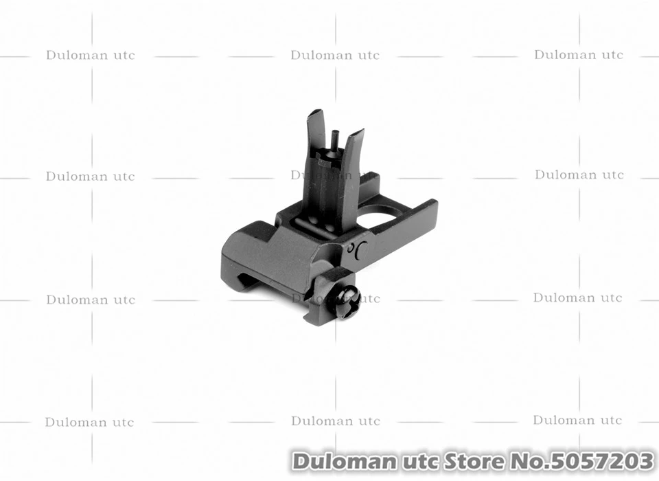Duloman utc KAC M4 складной передний и задний прицел Набор Тактический PDW/SR25 передний складной и 200-600 м откидной задний прицел
