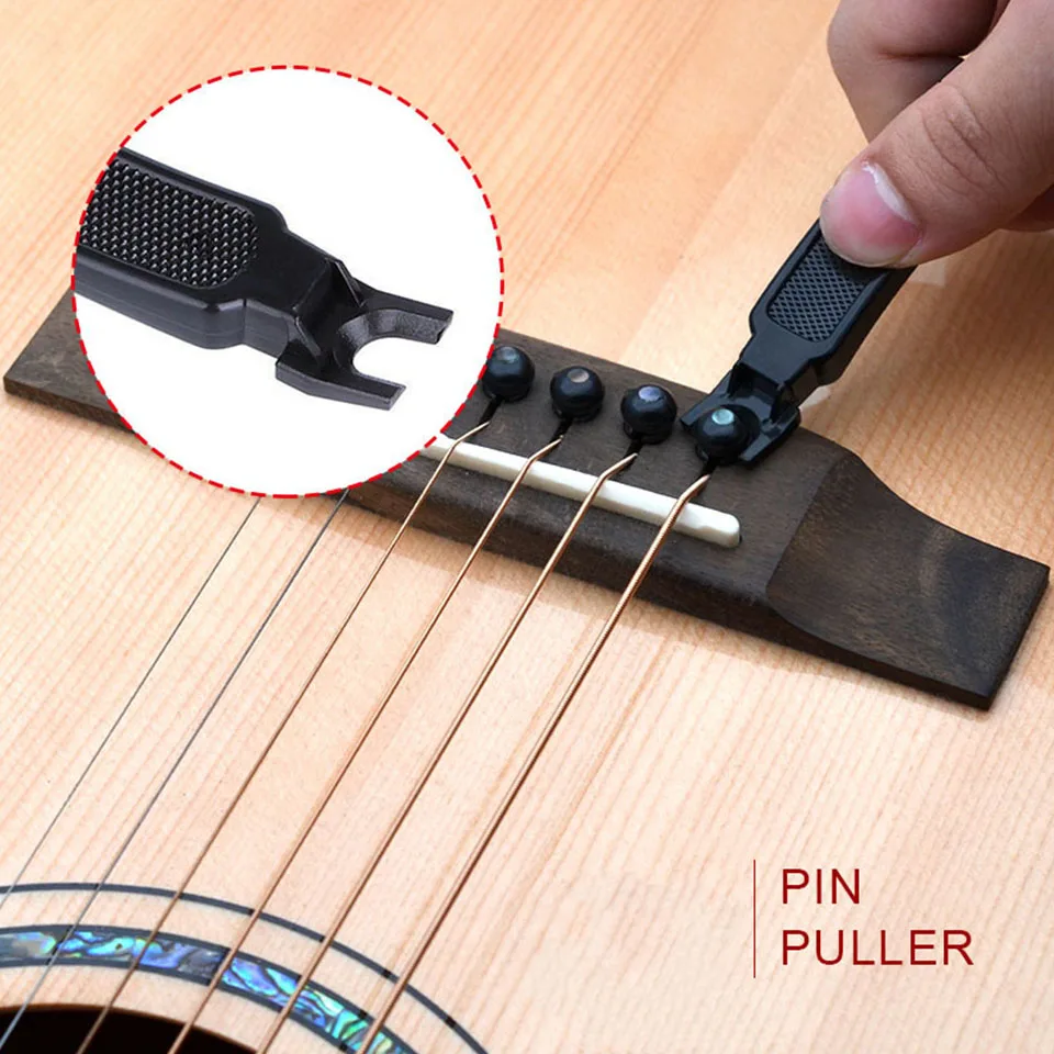 Новинка 3 в 1 многофункциональные аксессуары для гитары гитарный штифт