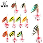 Блесна для спиннинга, 1 шт., 6,5 г, 10 г, 13,5 г, 22 цвета, с тройным крючком, с металлической ложкой