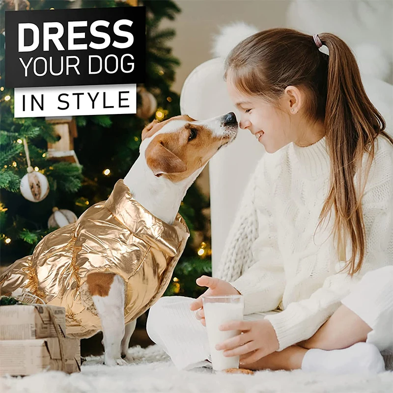 Зимний теплый водонепроницаемый флисовый жилет для щенков одежда собак