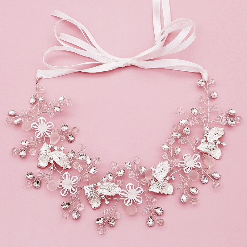 QYY Luxury Rhinestone Headbands for Women Bridal Wedding Hair Accessories Party Jewelry Bride Headpiece Bridesmaid Gift | Украшения и