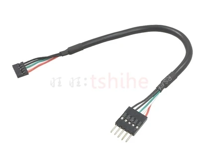 Кабель Dupont Mini Mhoterboard расстояние 2 0 мм 5-контактный разъем Мама-2 54 папа для