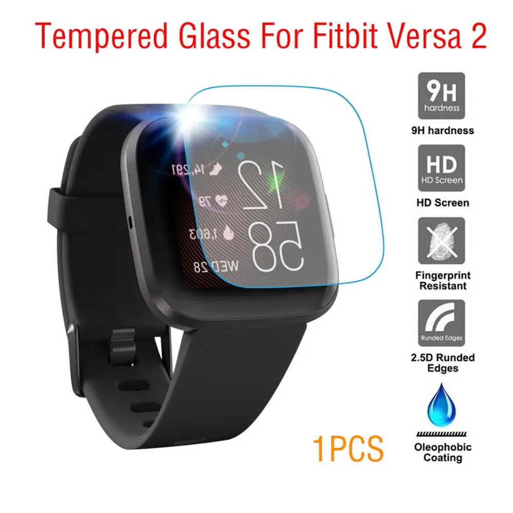 1 шт/3 шт/5 шт пленка из закаленного стекла для Fitbit Versa 2 Band смарт часы защита экрана