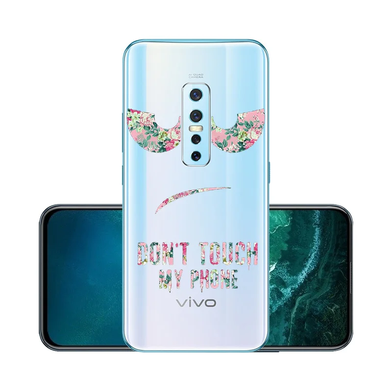 ДЛЯ Vivo V17 Pro Чехол прозрачный силиконовый мягкий ТПУ чехол для телефона NEX A S