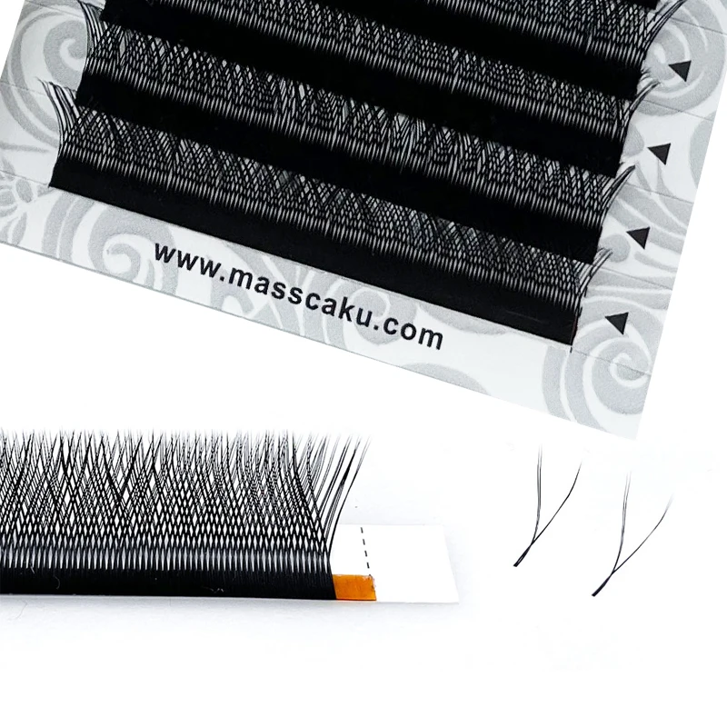 5 шт./лот оптовая цена русский объем ресниц Корея мягкие натуральные супер черные