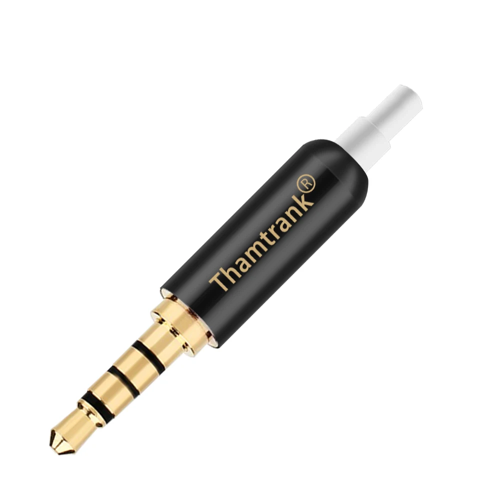 

100 комплектов 3,5 мм 4-полюсного стереоразъема с хвостовой вилкой + пылезащитная заглушка для наушников DIY гарнитуры или используется для ремонта наушников 4 дорожки