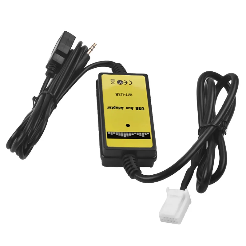 Автомобильный аудио интерфейс MP3 CD адаптер AUX USB SD 2X6P подключение CD-чейнджер для