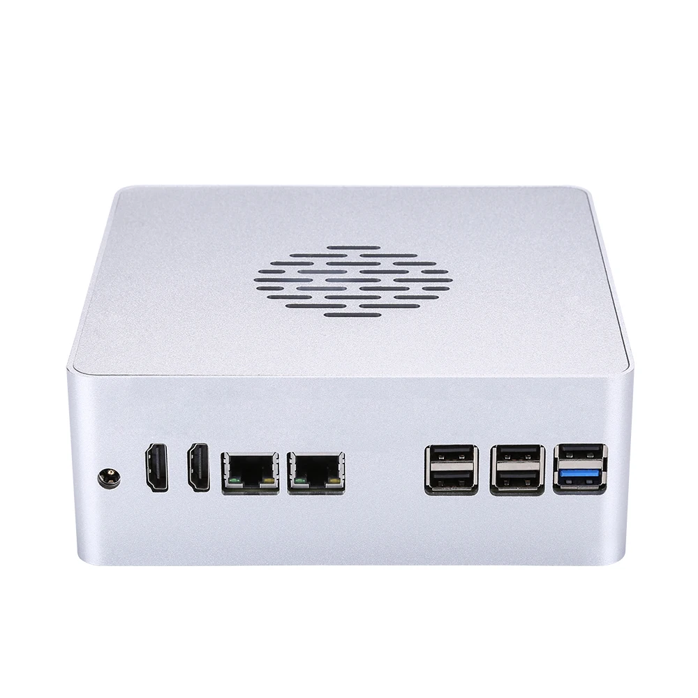 Qotom 2 гигабитный ethernet lan Мини ПК Core i3 i5 AES-NI маршрутизатор opnsense Sophos Vyos