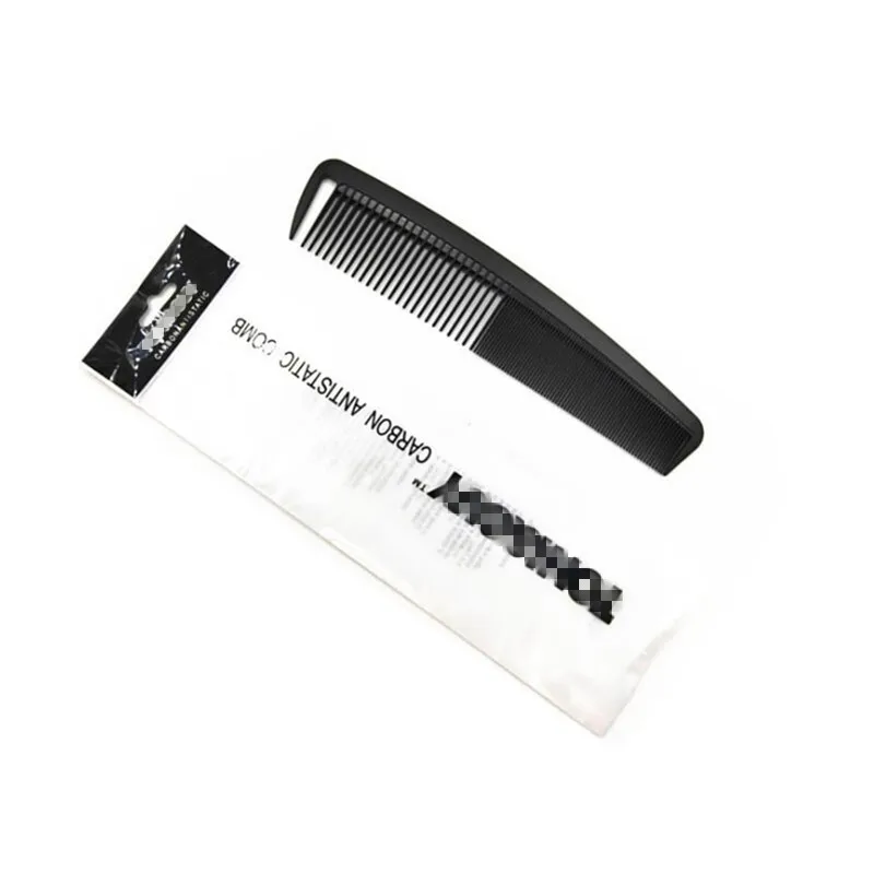 1Pc Tony Cover Big Flat Comb Hair Cutting Barber Professional Styling Black Antistatic Carbon Fiber | Красота и здоровье
