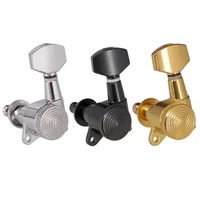 6pcs electric guitar tuning pegs string tuning pegs locking tuner heads button musical instruments accessories