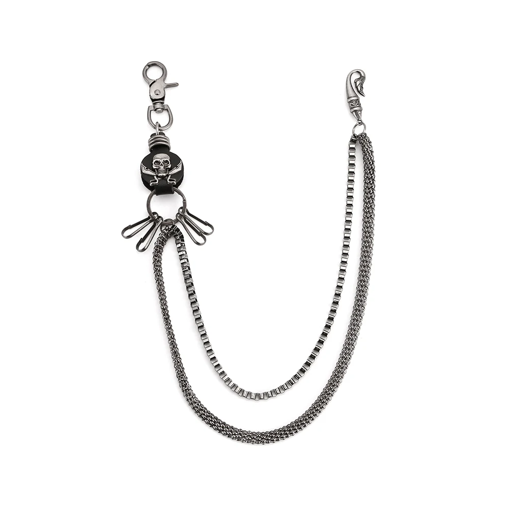 Мужской брелок для мотоцикла цепь ремней водителя грузовика в стиле рок готика