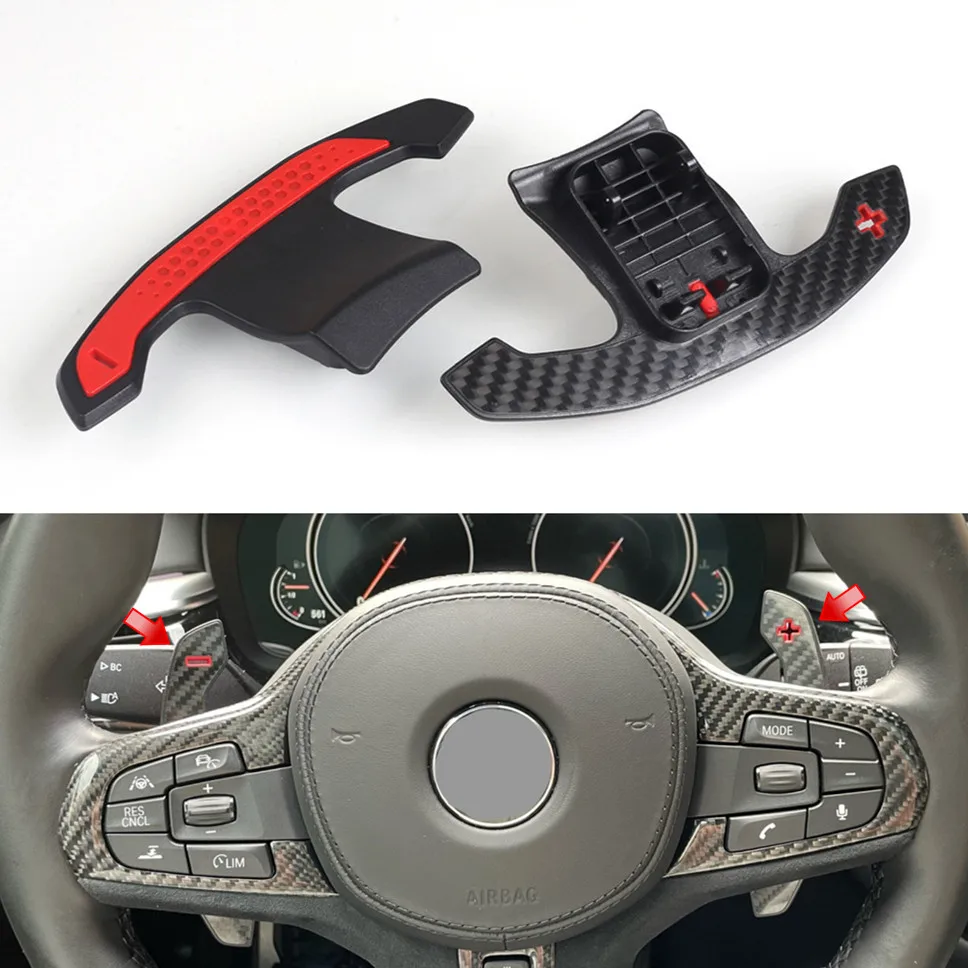 Удлинитель рулевого колеса для BMW M3 M4 M5 X3M X4M G20 G80 G82 G83 F90 F97 F98 Z4 G29 из углеродного