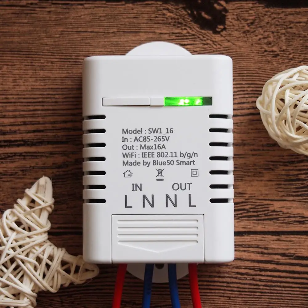 Беспроводной переключатель SW1_16W SW1_10W с Wi-Fi для дистанционного управления модулем
