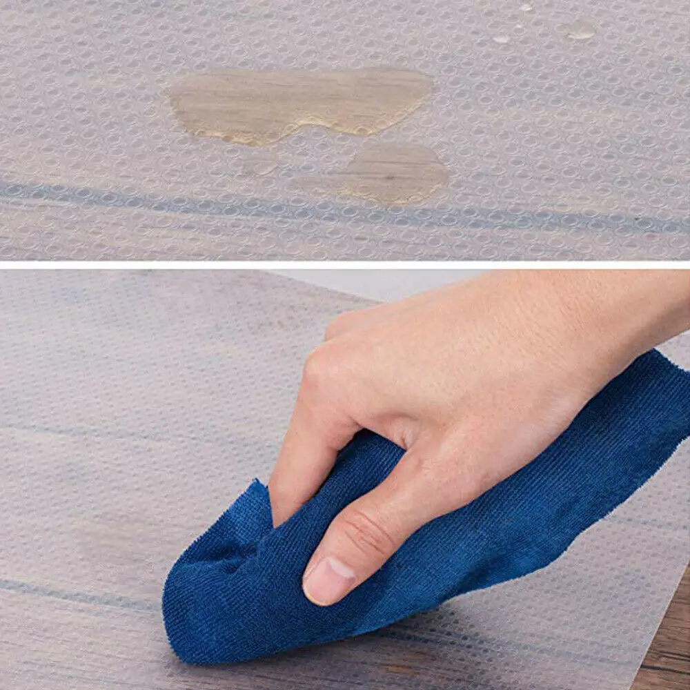 Прозрачный водонепроницаемый маслостойкий чехол для полки коврик ящика