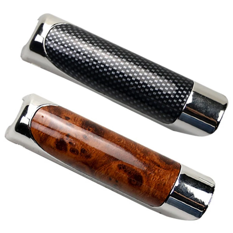 

Ручка ручного тормоза из углеродного волокна, декоративный чехол, автомобильные аксессуары, универсальный защитный чехол для ручного торм...