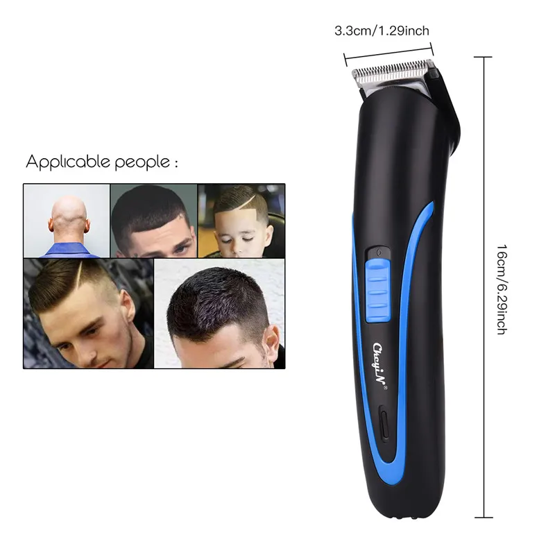 

Rechargeable Barber Hair Trimmer Beard Clipper Men Haircut Nose Ear Hair Remover Eyebrow Trimmer Men Hair Cutter Machine