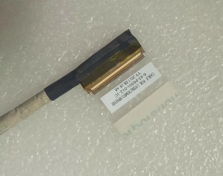 ЖК-кабель для CLEVO LVDS(CHIMEI)NP655SE 6-43-P6501-012-1C 40PIN 100% протестирован | Компьютеры и офис