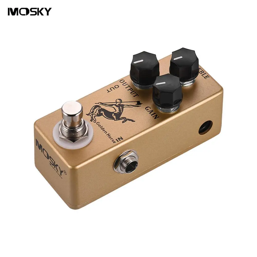 Mosky Golden Horse Guitar Effect Pedal Multi Effects Digital Modulation True Bypass Parts Accessories | Спорт и развлечения