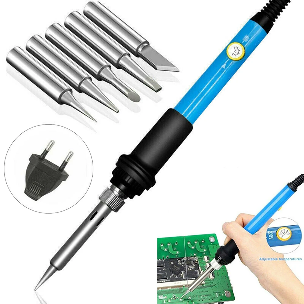 

Adjustable Temperature Electric Soldering Iron Professional Welding Tool