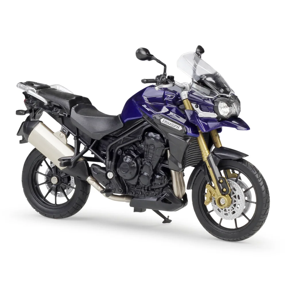 Модель мотоцикла Welly 1:18 TRIUMPH Tiger Explor сплав модель мотор велосипед миниатюрная