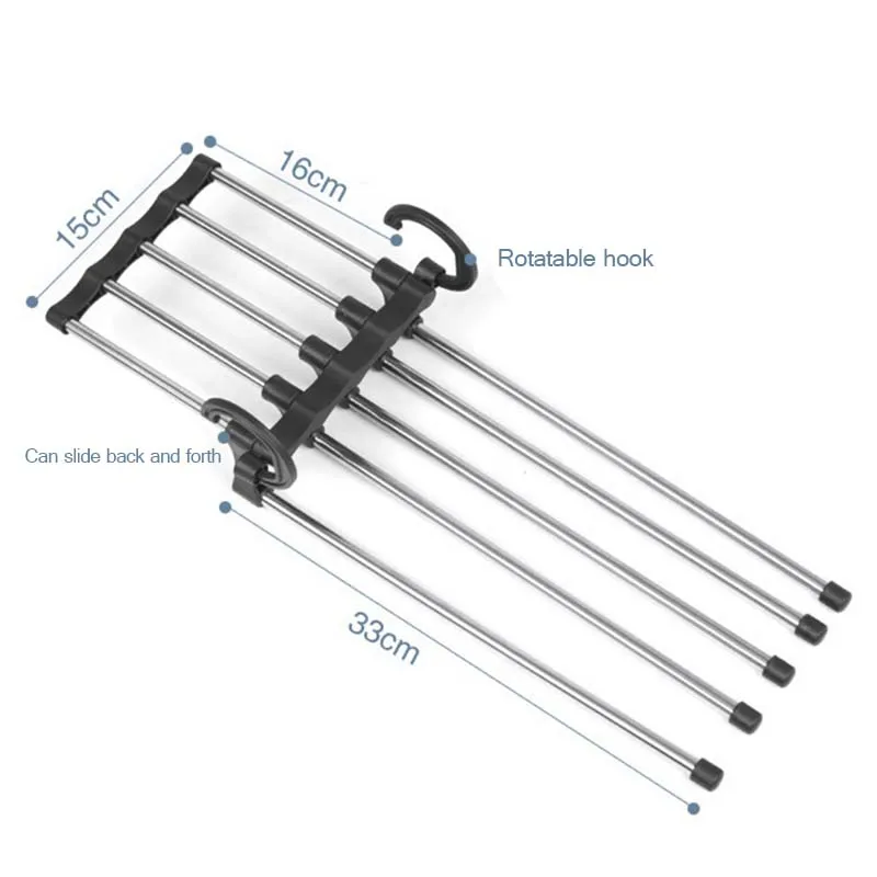 Модная одежда стойки вешалки для одежды брюки многофункциональные Многослойные