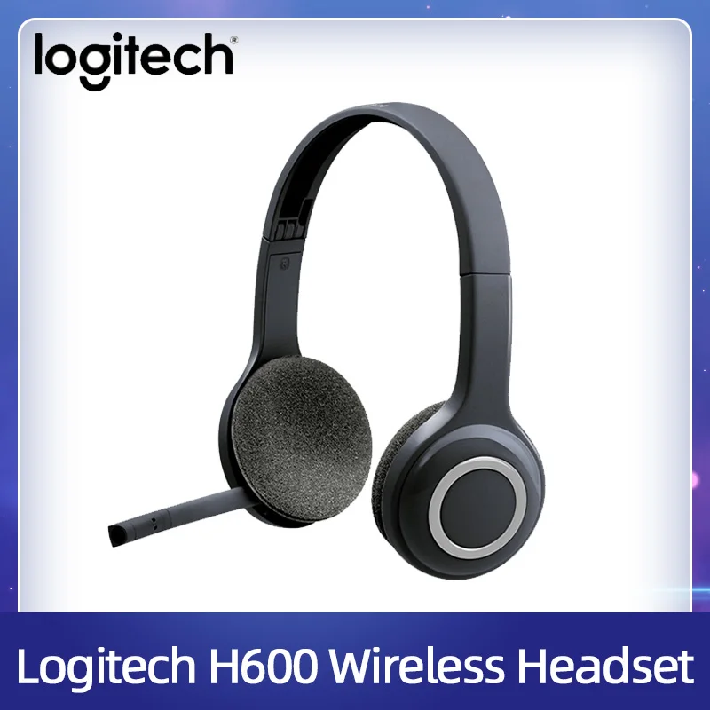 Беспроводная игровая гарнитура Logitech H600 2 4 ГГц портативные игровые