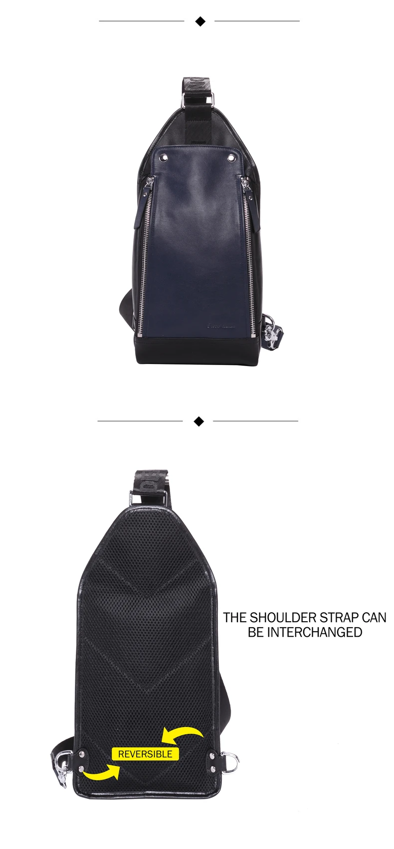 BISON DENIM, натуральная кожа, мужская сумка через плечо, Повседневная нагрудная сумка, Воловья кожа, один плечевой ремень, рюкзак для путешествий, нагрудная сумка N2428