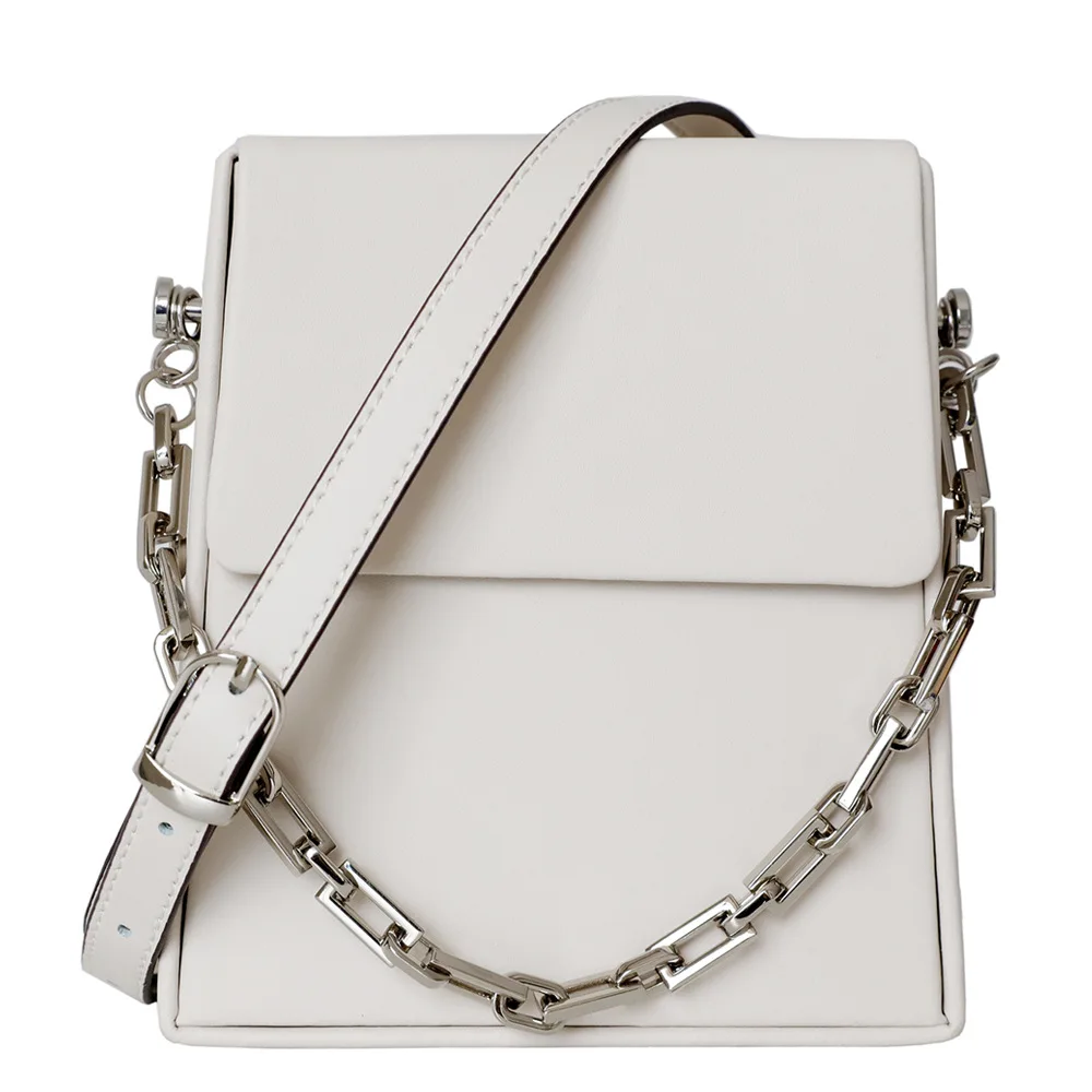 

FIRMRANCH women's leather bag 2021 new fashion chain diagonal box bag handbag