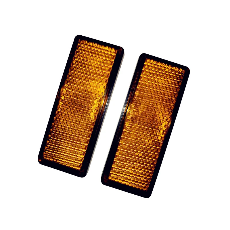 CVP автофургон для грузовиков фургон янтарно красный белый отражатели 88 6x34 6 мм