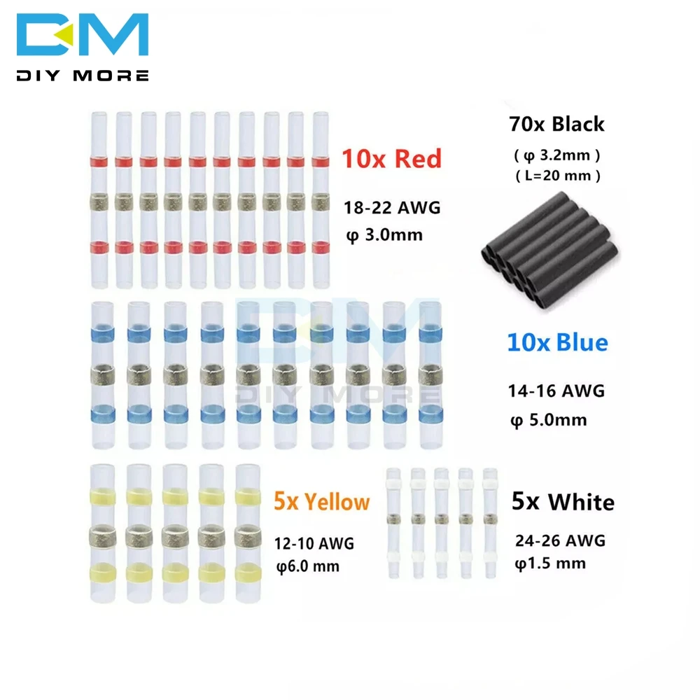 100 шт. полиолефиновые термоусадочные стыки с коробкой|Изоляционные материалы и