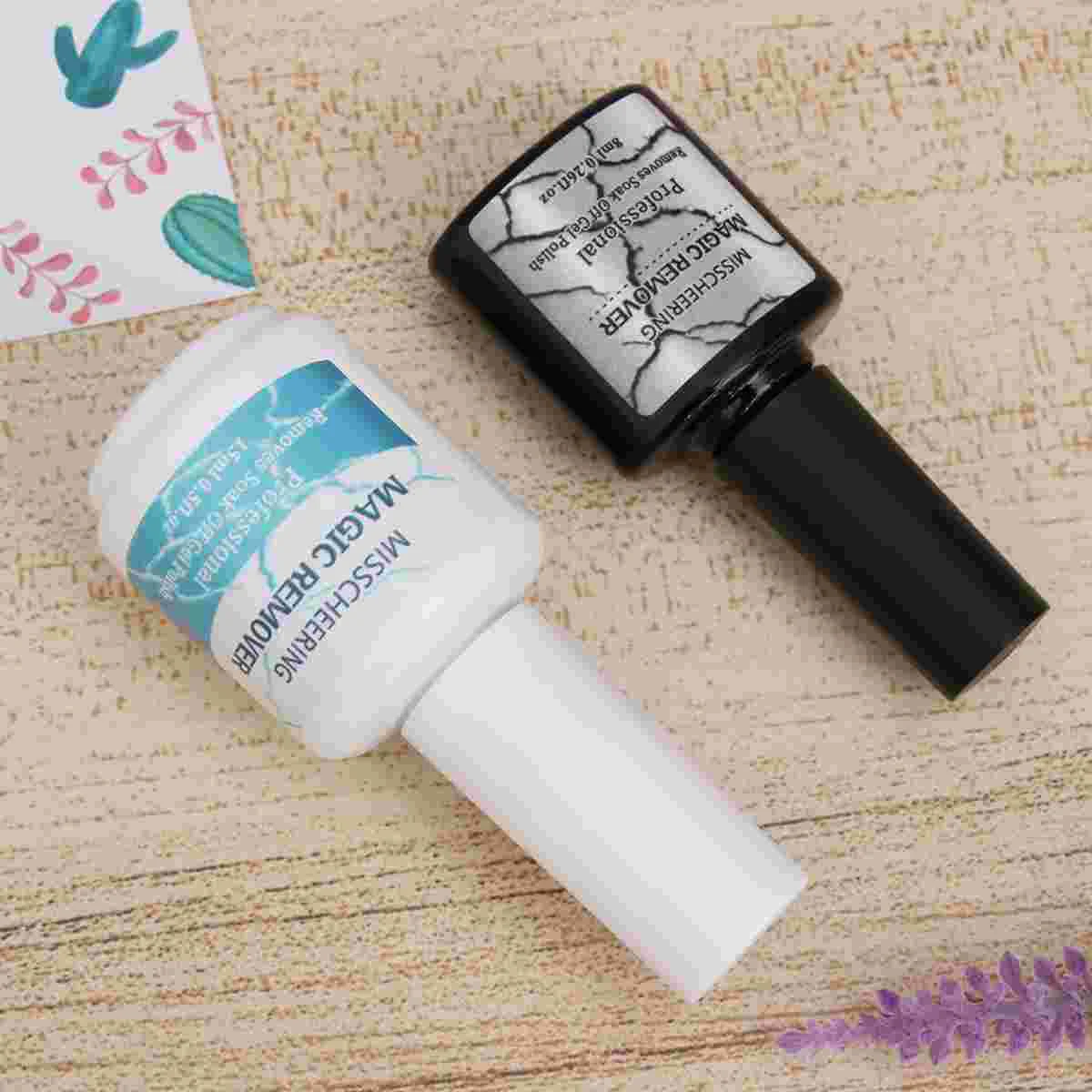 

2 шт., съемник лака для ногтей, 8 мл, 15 мл